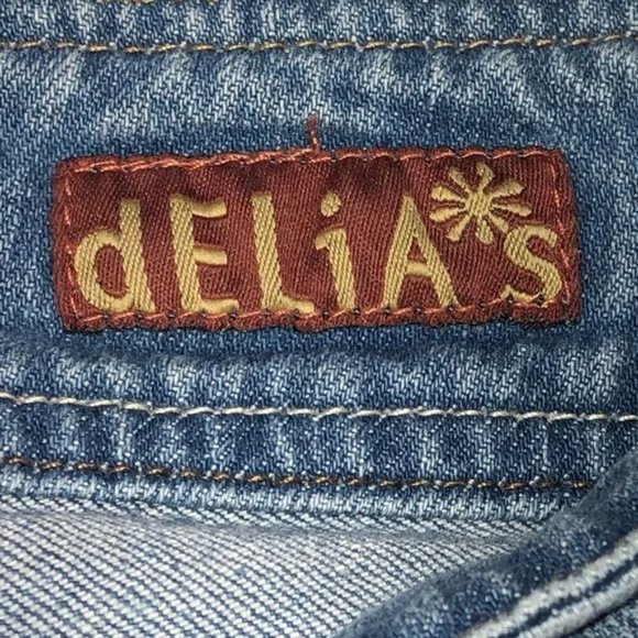 dELiA's Riley Medium Wash Denim Bootcut Low Rise Jeans - Picture 11 of 12